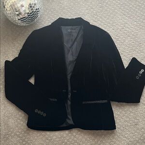 Context Midnight Velvet Blazer